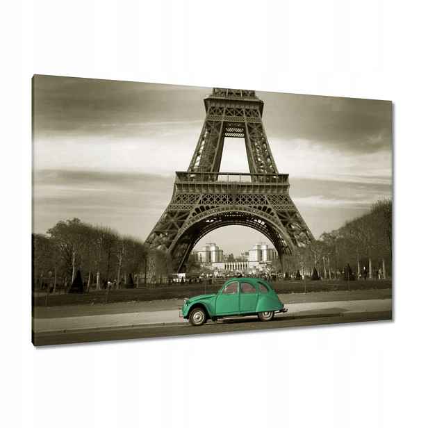 Obrazy 120x80 Smaragdové auto