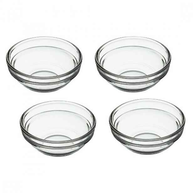 Sada 4 misek, 7,5 cm, ze skla - Kitchen Craft