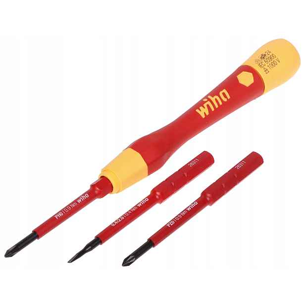 Rukojeť S Vyměnitelnými Bity WH-SB/PACK-1/4/SLIMVARIO Wiha