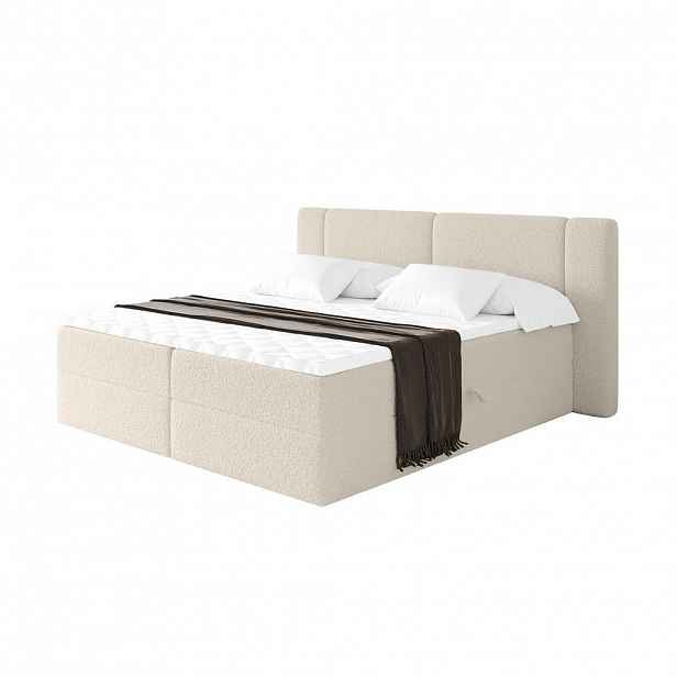 ALTDECOR POSTEL boxspring s matrací H4 - EVON - 160x200 cm Béžová