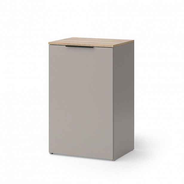 Vicco KREDENC Wido Greige 50 x 80 cm s policí