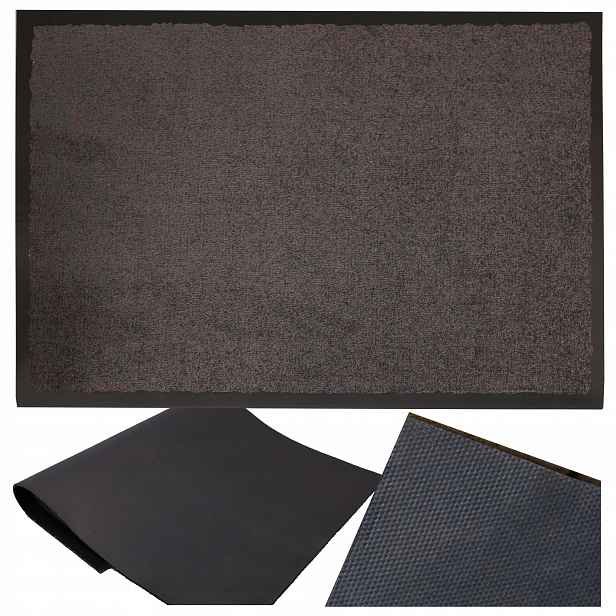 Rohožka pod dveře pro boty Velká 90 x 150 cm Gumový Okraj Protiskluzová