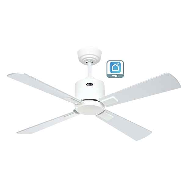 CasaFan 943141W Eco Neo III WiFi, stříbrná a wenge, stropní ventilátor