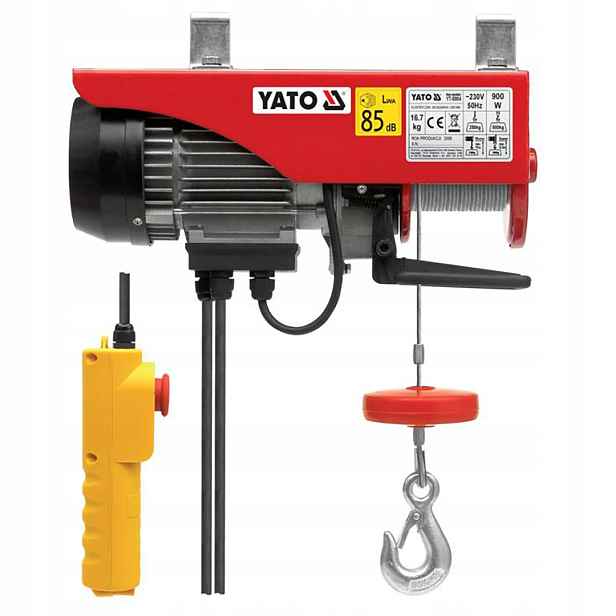 Elektrický naviják 900 W 250/500 kg Yato YT-5904