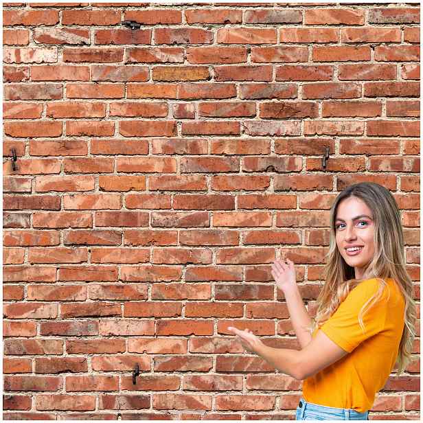 Fototapeta 3D Pozadí Textura Zeď Cihly 196x260 TLA57F