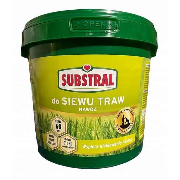 Hnojivo pro setí trávy 5 kg Substral, předseťové hnojivo, zakládání trávníku