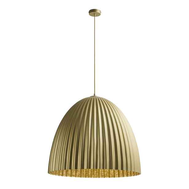 Závěsná lampa Lustr Převis Moderní Zlatá E27 70 cm Telma Sigma Lighting