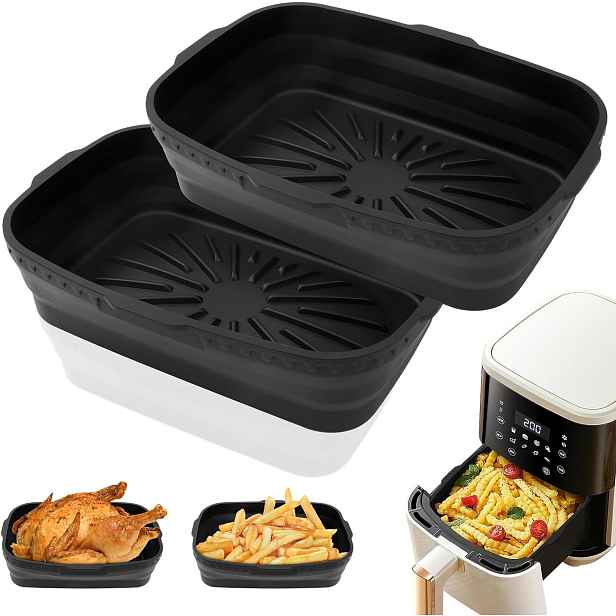 Vložky na pečení ve fritéze Silikonový Hrnec Formičky do trouby