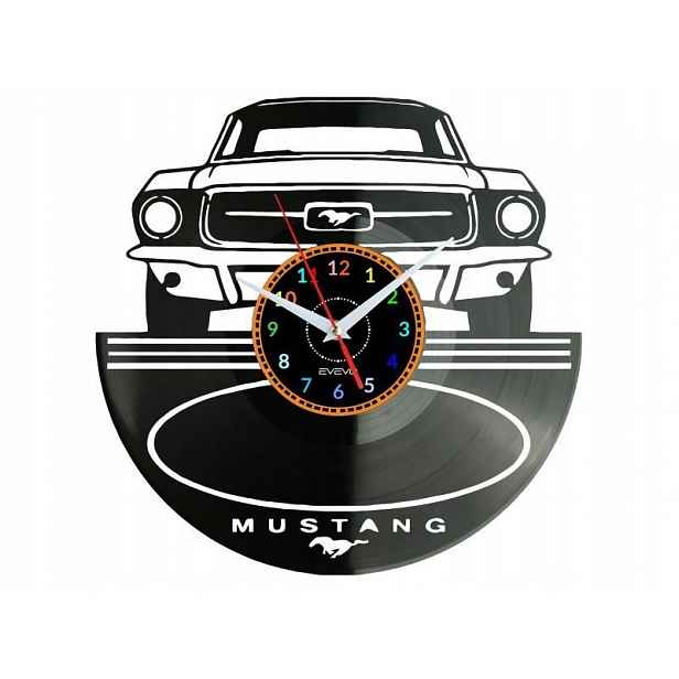 Auto Dárek Originální dekorace do domu Hodiny z vinylové desky