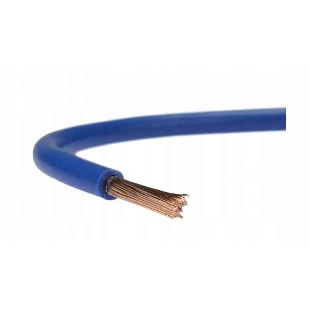 Kabel Lgy 1,5 modrý, jednoduché lanko (balení 100 m)