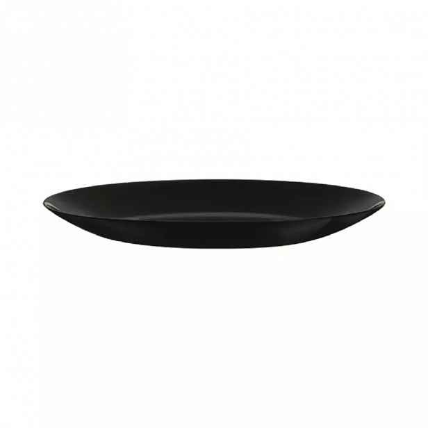 Talíř Mělký 25cm Zelie Černý 00508