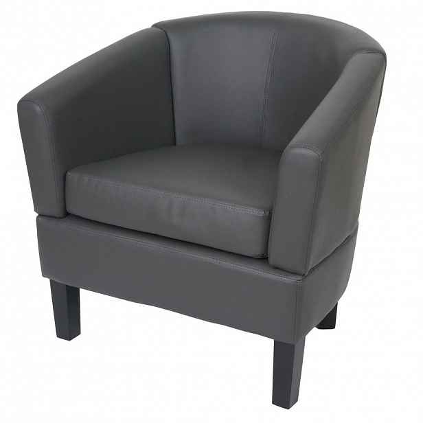 MCW LOUNGE KŘESLO Šedé
