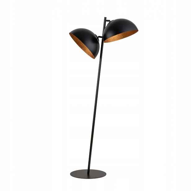 Stojací podlahová lampa černá Moderní 2xE27 Pohyblivá Sigma Lighting