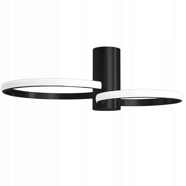 Stropní Svítidlo Stropní Svítidlo Kovová Černá Led Moderní Industrial