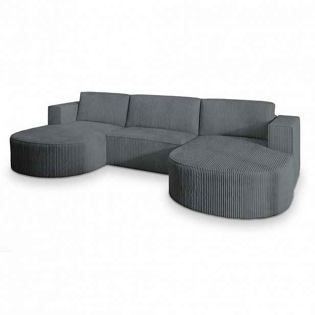 MASSENO ROHOVÁ SEDAČKA VEZZO šedá