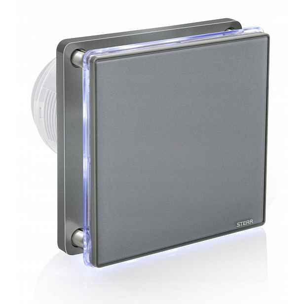 BFS100LT-G Koupelnový ventilátor šedý (led časovač)