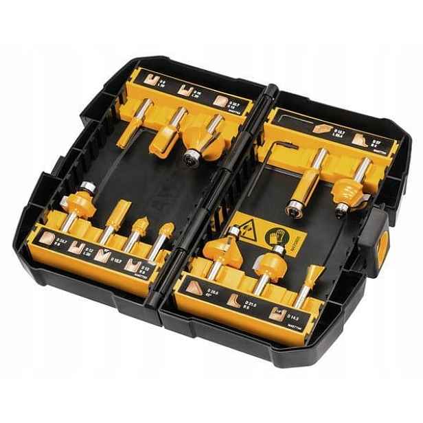 Dewalt Sada Fréz 12dílná DT90016-QZ
