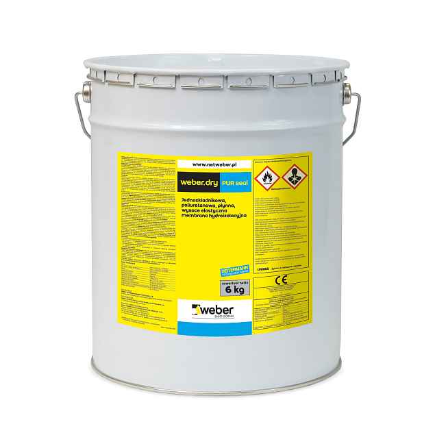 Hydroizolace weberdry PUR seal 6 kg