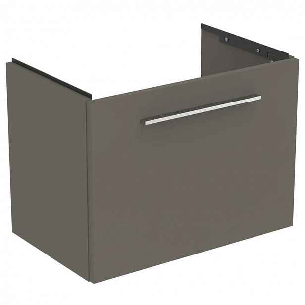 Ideal Standard i.Life S - Skříňka pod umyvadlo, 60x38x44 cm, šedý matný křemen T5292NG