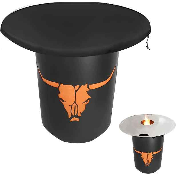 Obal Na Ohniště Kulatý Ø100 CM Voděodolný Oxford 420D Uv