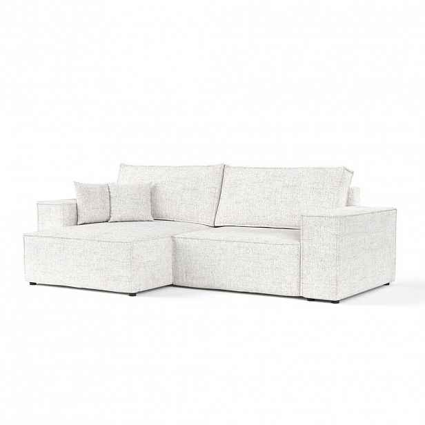 AltaBeds ROHOVÁ SEDAČKA CAVO, textil, Krémová