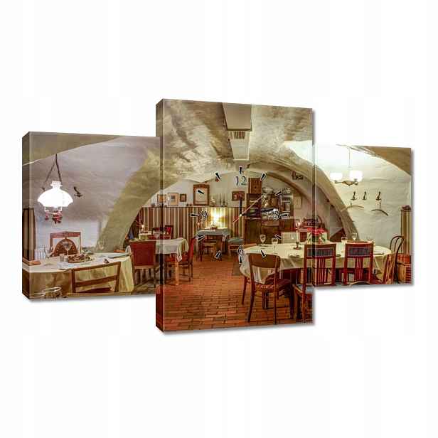Nástěnné hodiny 100x60 Architektura interiéru