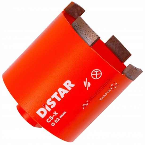 Korunkový Vrták diamantová Distar Dds-w DLD pro betonu, arm. fi 82 mm