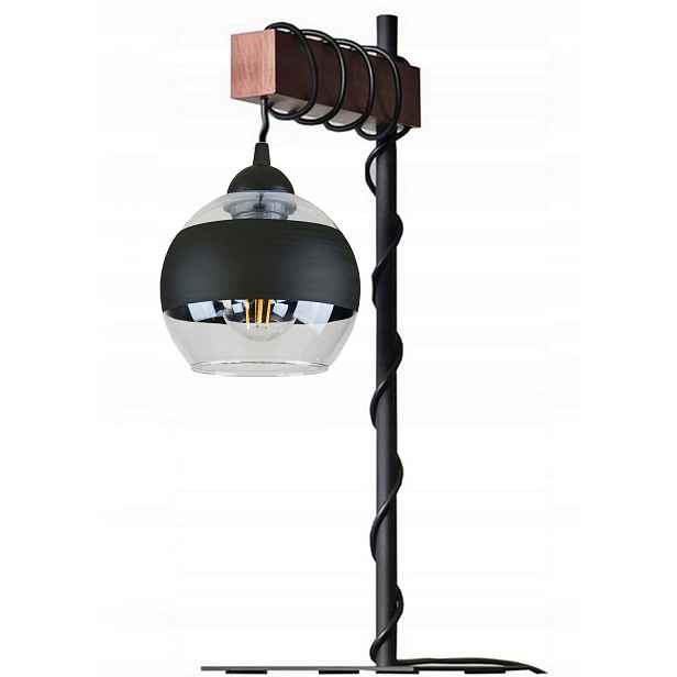 Noční Lampa Stolní 015-KLN Led Loft E27 Obývací Pokoj Ložnice Kancelář