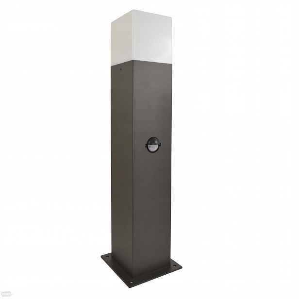 Stojací zahradní lampa New York E27 IP44 44 cm s pohybovým senzorem 307330 Gol