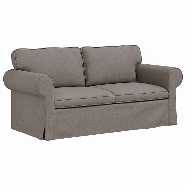 vidaXL Pohovka Taupe 175 x 82 x 80 cm textil