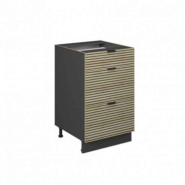 Vicco SPODNÍ SKŘÍŇKA KUCHYŇSKÉ LINKY Fame-Line Dubový panel 50 cm bez pracovní desky