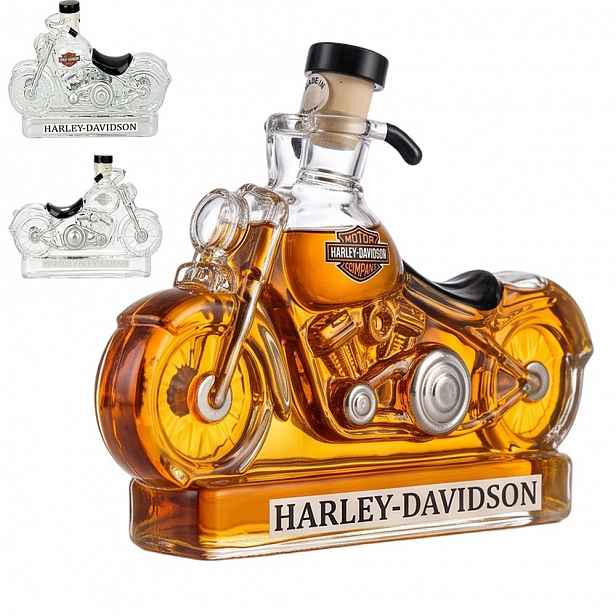 350 ml Karafa na whisky Vodku Likér Motor Motocykl Dárky na Halloween