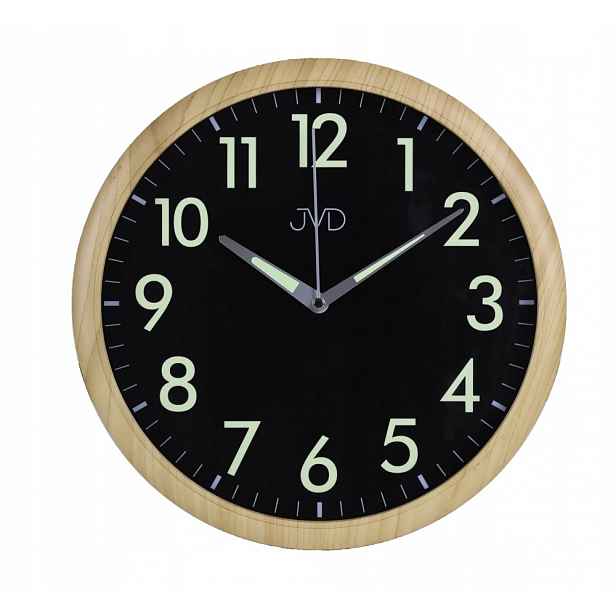 Bronzové Nástěnné Hodiny Jvd HP301.2 Neobrite S Tichým Mechanismem