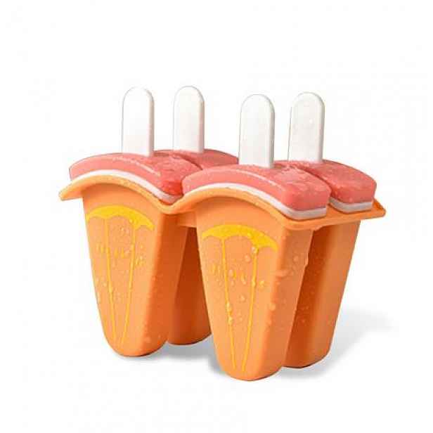 TORO Plastové tvořítko na zmrzlinu MIX pomelo, kiwi 4ks