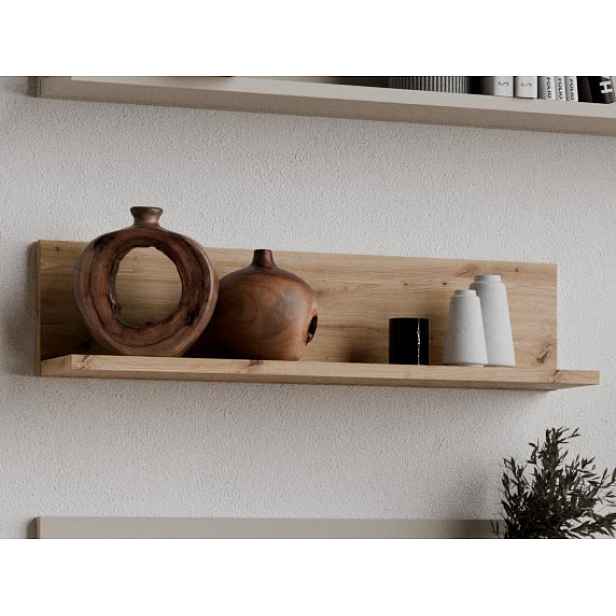 Police na zeď Asko Living, 60 cm, dub artisan