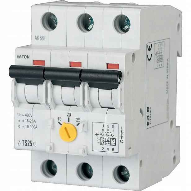 Tarifní spínač 3P 16-25A Z-TS25/3 266858 Eaton