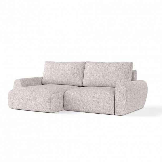 AltaBeds ROHOVÁ SEDAČKA OMARI, textil, Béžová