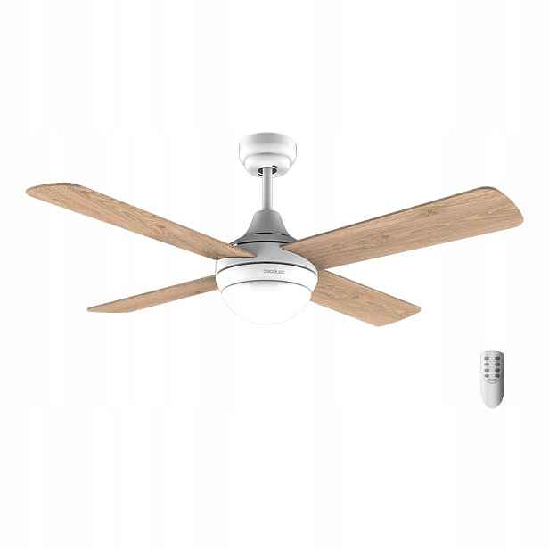 Stropní ventilátor Cecotec 05996 bílý, elegantní design, 3 rychlosti