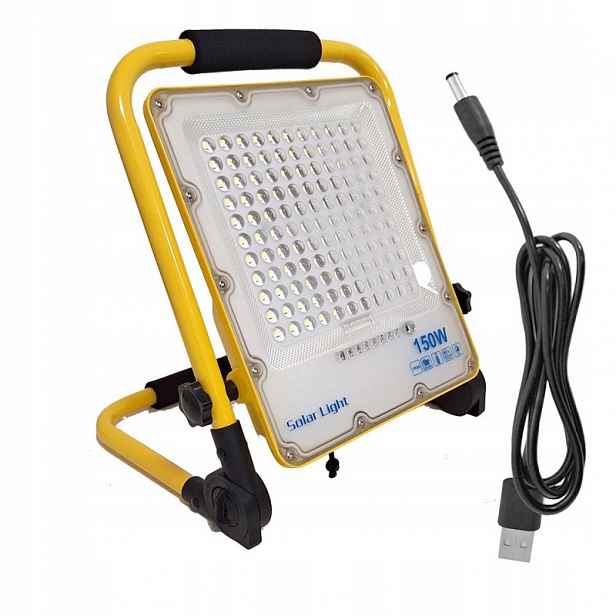 Led Halogenová Pracovní Lampa Na Stavebním Stojanu 150 W, Přenosná, Akumulátorová Lampa
