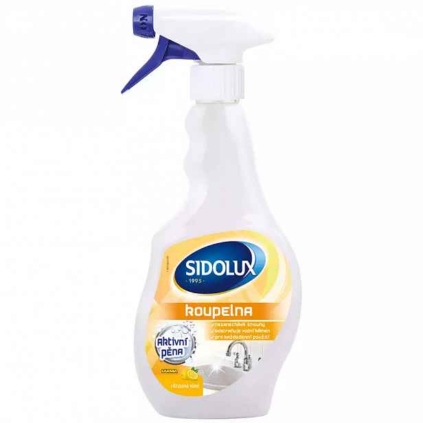 Sidolux Professional koupelna čistič s aktivní pěnou 500 ml