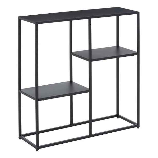 Černý ocelový regál 80x81x26 cm Acero – Premier Housewares