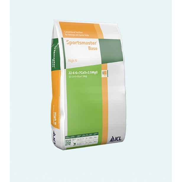 Hnojivo ICL Sportsmaster Base High N, 22-06-06 +7CaO +2,5MgO, 25kg