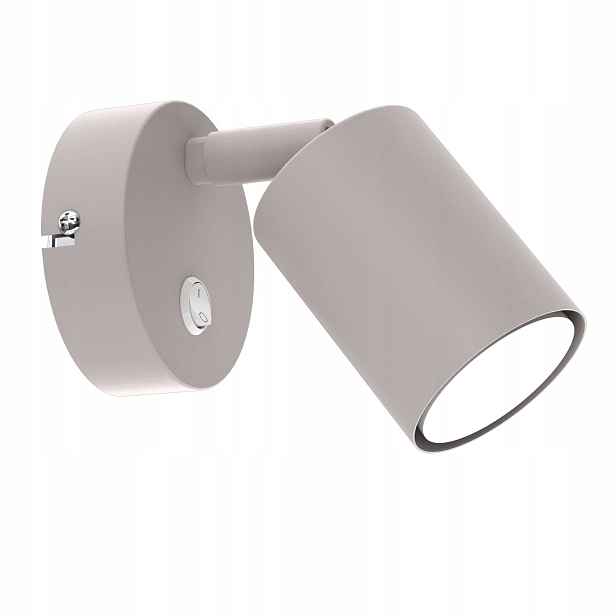 Kašmírové nástěnné svítidlo nastavitelné 1xGU10 8W s vypínačem Luminex