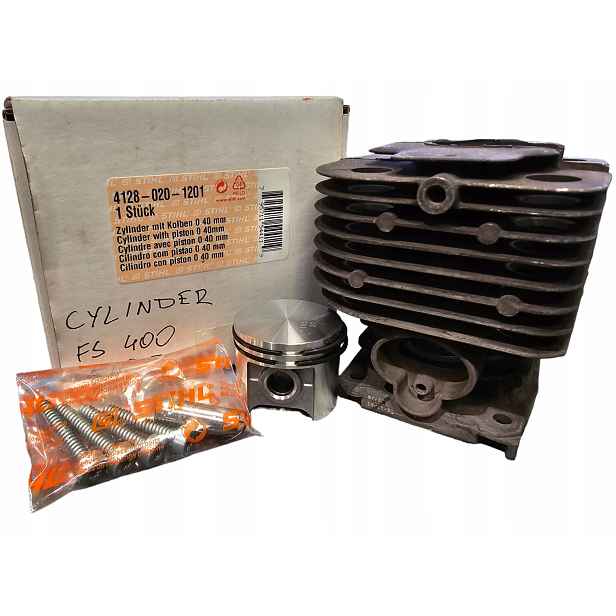 Originální Válec Píst 40 MM Stihl Fs 400 , 41280201201