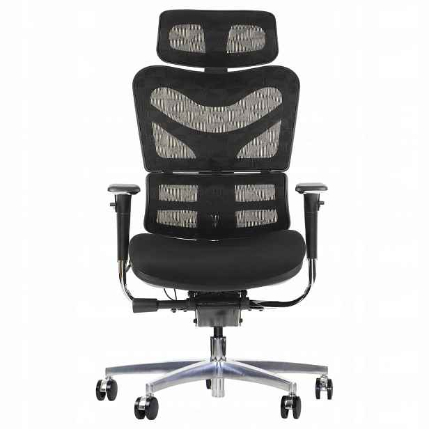 Kancelářská židle ErgoNew S7(2) s látkovým sedákem, kompatibilní s organizací MRiPS