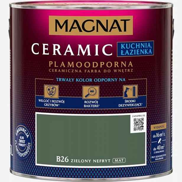 Kuchyně Koupelna 2,5L Zelený Nefrit B26 Magnat Ceramic