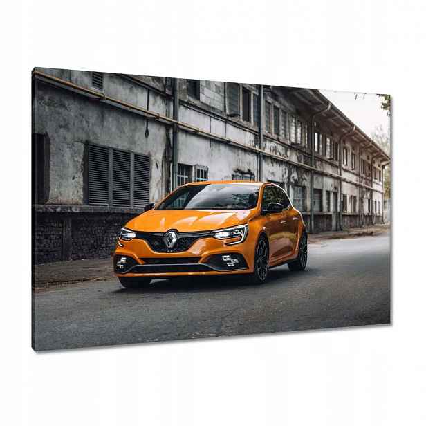 Obrazy 100x70 Oranžový Renault Auto