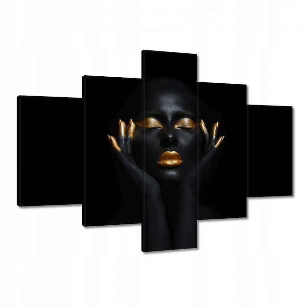 Obrazy 100x70 Zlatá meditace