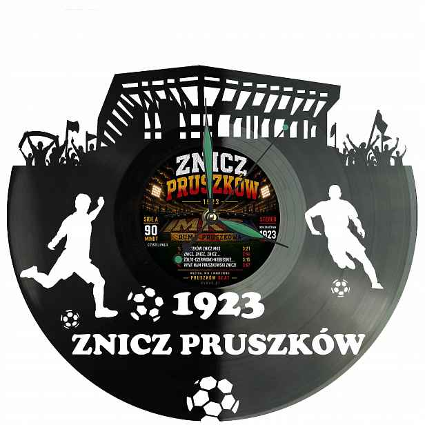 Hřbitovní Svíčka Prušků Stadion Nápad na Dárek Nástěnná Dekorace z vinylové desky