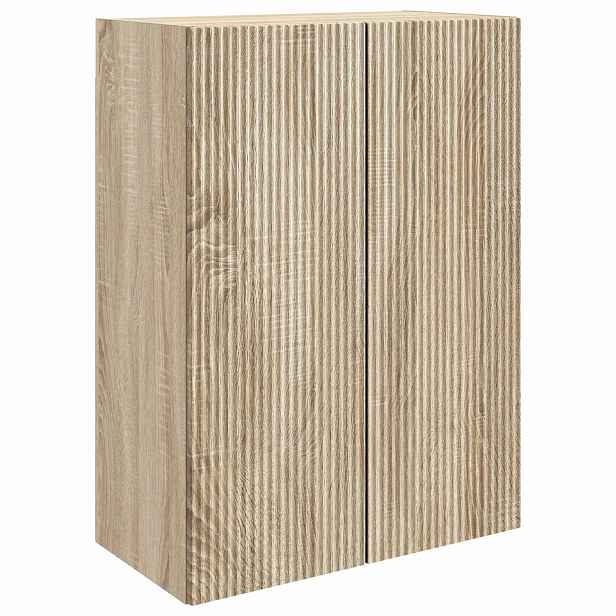 vidaXL Nástěnná skříň 66 x 34,5 x 90 cm Kompozitní dřevo Dub sonoma